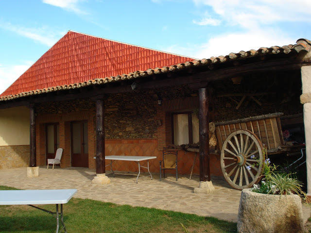 ホテルComplejo Rural El Prado Logrosán エクステリア 写真