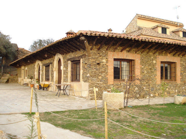 ホテルComplejo Rural El Prado Logrosán エクステリア 写真